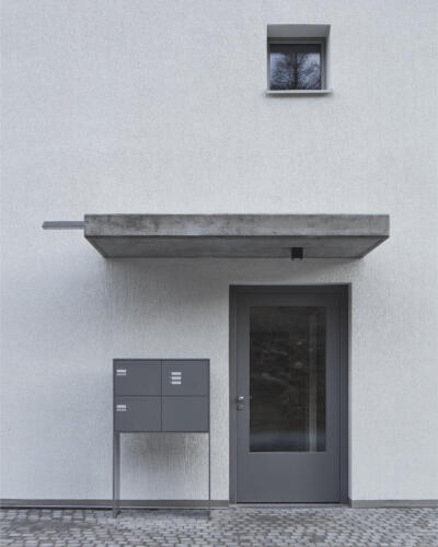Betonvordach Hauseingang